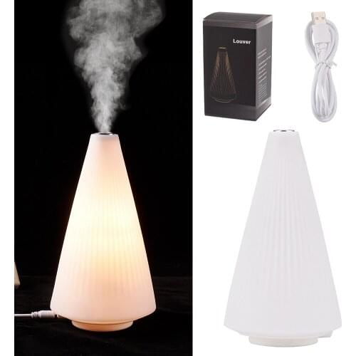 250ML Air Humidifier Light Diffuser Aroma Essential Oil USB Ultrasonic Humidificador Night Cool Mist Purifier Table Lamp Touch
