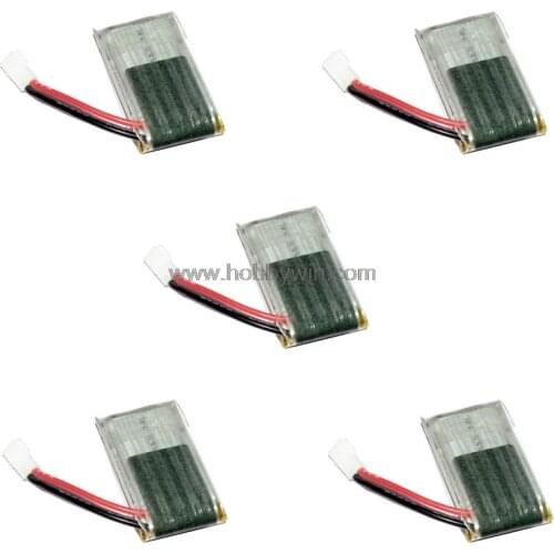 3.7V 350mAh 20C LiPo Battery x5pcs Walkera Plug for RC micro aircraft model Lipolymer power