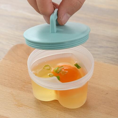 5pcs/set Food Grade Soft Silicone Egg Poacher Breakfast Steamed Egg Mould Cook Poach Cup Kitchen Cooking Tools cooking gadgets