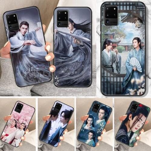 Word of Honor Phone case For Samsung Galaxy Note 4 8 9 10 20 S8 S9 S10 S10E S20 Plus UITRA Ultra black art waterproof trend