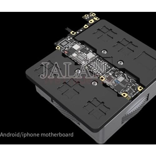 Toolgulde T-003 PCB Holder Fixture For iP Android Motherboard repair Soldering chip cleaning glue Logic Board Rework Platform