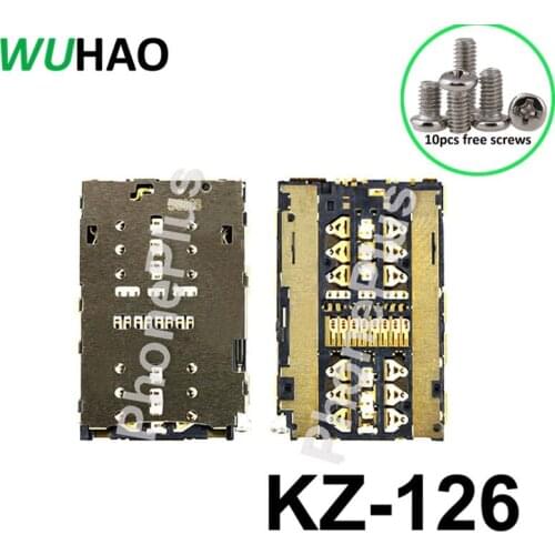 For ZTE Blade V7 Lite SIM Memory SD TF Card Tray Slot Holder Socket Connector Plug Repair Part