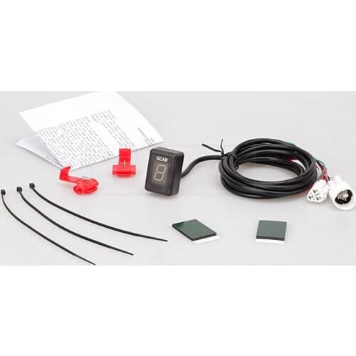 Motorcycle LCD Electronics 6 Speed 1-6 Level Gear Indicator Digital Gear Meter For Yamaha T MAX 530 500 TMAX 530 500 FZR1000