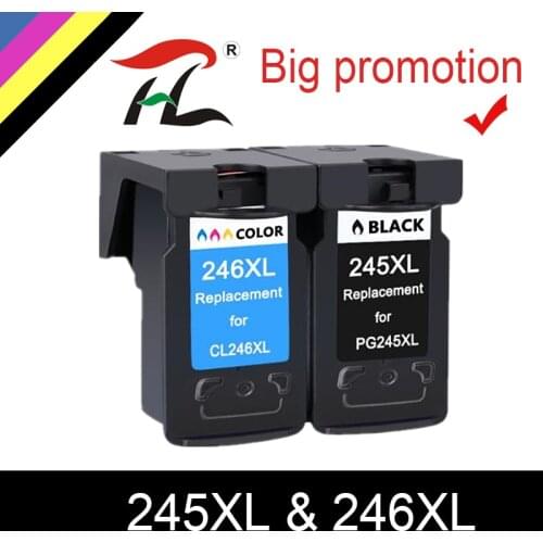 HTL PG245 PG245XL PG-245XL PG-245 PG 245 XL 245XL Ink Cartridges Remanufactured Pixma IP 2820 MX 492 MG 2520 2924 2920