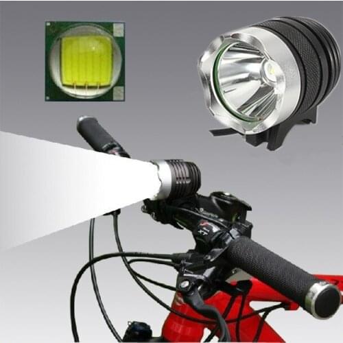 JIGUOOR XM-LT6 LED 1800 lumens Waterproof Bicycle Bike Light HeadLight Headlamp Torch With 100V-240V Charger Outdoor Hunting LED