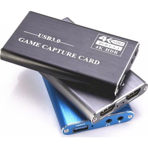 4K Game HDMI Capture Card USB 3.0 1080P Video Capture Card HDMI Video Capture Device for PC PS4 Xbox HD Capturing Live Streaming