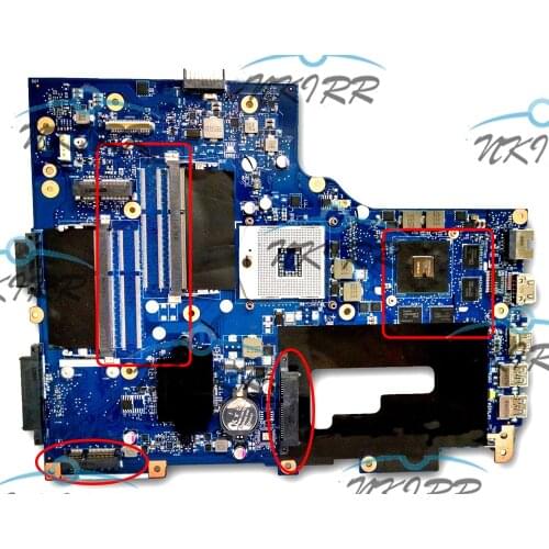 VA70/VG70 Rev:2.1 N13P-GL-A1 GT630M 2GB DDR3 NBRYP11001 NB.RYP11.001 MotherBoard for Aspire E1-731 E1-771 V3-771 v3-771g