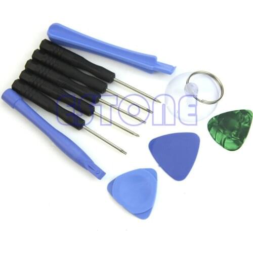 OOTDTY Universal 11 In 1 Mobile Opening Repair Tool Kit Set Pry Screwdriver For Phone