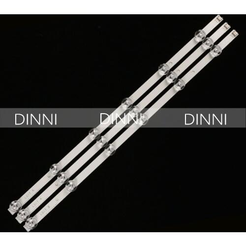 Nuevo 3 uds * 6LED 590mm tira de LED para iluminación trasera bar compatible con LG 32LB561V UNI, un B 32 pulgadas DRT 3,0 32 B