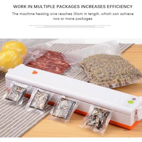 Storage Bag Sticker Sealing Machine Portable Heat Sealer Plastic Package Mini Handy and Seals for Food Snack Kitchen Accessories