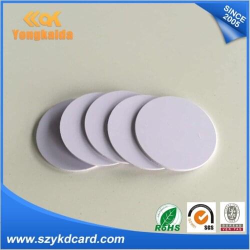 YongKaiDa 1000pcs diameter 20mm smart card coin tag lot original M1 13.56MHZ