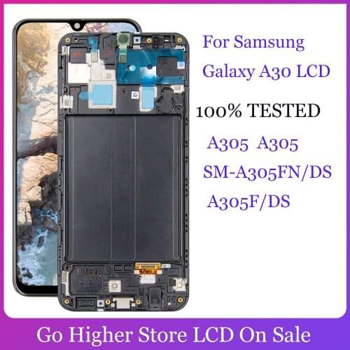 TFT LCD For Samsung Galaxy A30 LCD Display Touch Screen Digitizer Assembly A305 SM-A305FN/DS A305F/DS A305