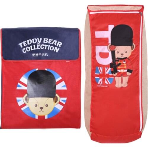 220V 900w PTC ceramic heating Portable folding Clothes dryer Remove mites Heater Aluminum alloy 180minTiming telecontrol