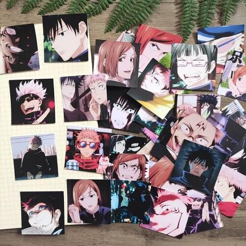 40pcs cool anime Stickers Crafts And Scrapbooking stickers kids toys book Decorative sticker DIY Stationery