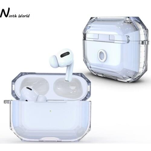 For Apple AirPods Pro Case Clear Transparent Silicone Shockproof Protection Cover For Funda AirPods Pro Earpods Case Accessories