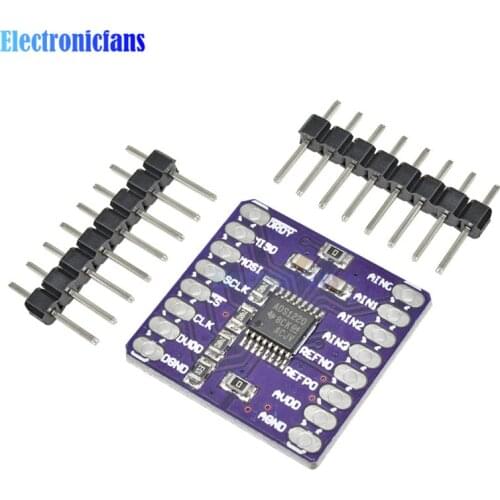 CJMCU-1220 ADS1220 ADC 24 Bit A/D Converter Module I2C Low Power 24 Bit Analog-to-Digital Converter Sensor Module SPI 3V-5V