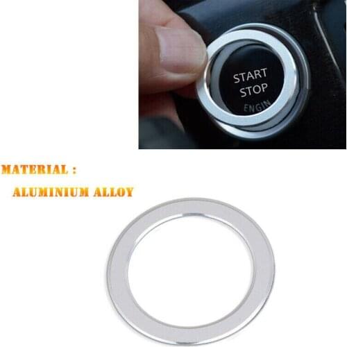 Car Switch Decoration Trim For BMW 3 Series E90 Start/Stop Switch Trim