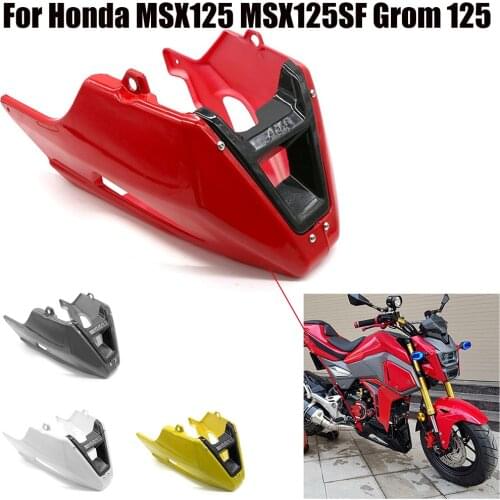 For Honda MSX125 MSX 125 MSX 125SF Grom 125 Motorcycle Engine Guard Cover Chassis Shrouds Protection Fairing Belly Protector