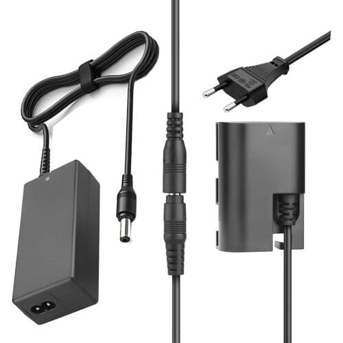 LP-E6 Dummy Battery ACK-E6 DR-E6 AC Power Adapter for Canon EOS 5D Mark II III 5D2 5D3 6D 7D 60D 70D 80D LPE6