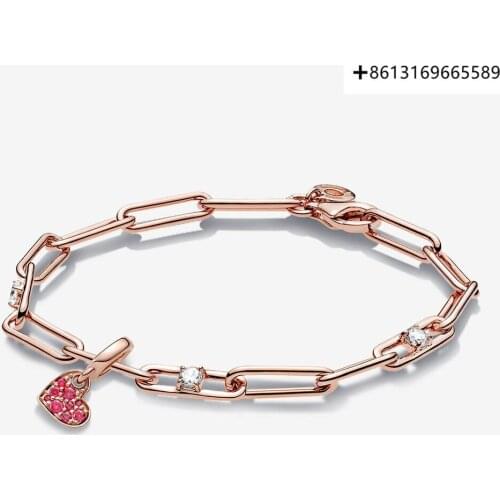 Classic new rose gold color profusion affection necklace, lovers, new series