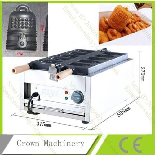Commercial Use 110v 220v Electric Nonstick Belgian Waffle Maker Iron Machine Baker