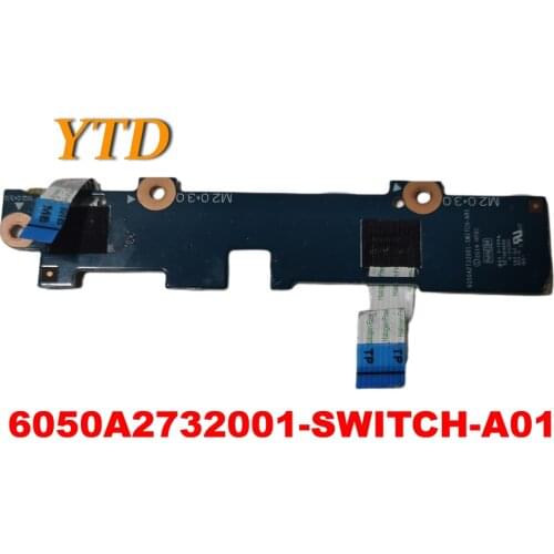 Original for ️HP 14-N 14-an009na Laptop Touchpad Buttons Board With Cables 6050A2732001-SWITCH-A01 tested good free shipping