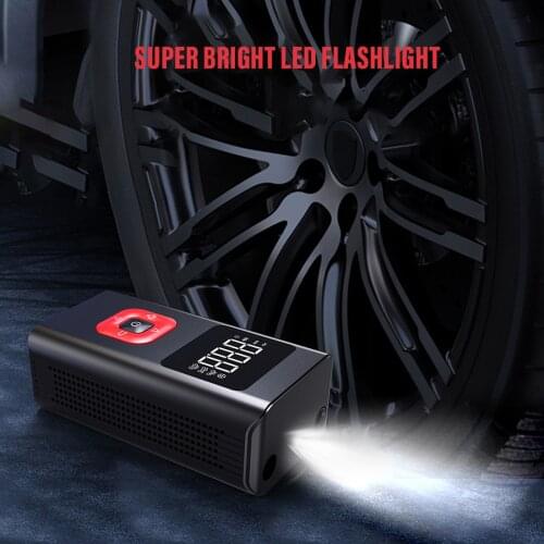 Rechargeable Car Max 150PSI Air Compressor Handheld Electric Digital Air Inflator 2500mAh for Balls Bicycle Motorbike Tyre