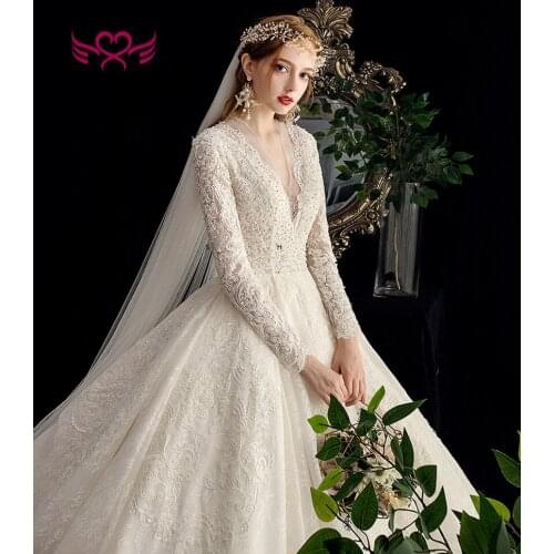 Wedding Dresses 2021 A Line Chiffon Spaghetti Straps Side Split Lace Top Cheap Bridal Gowns For Party