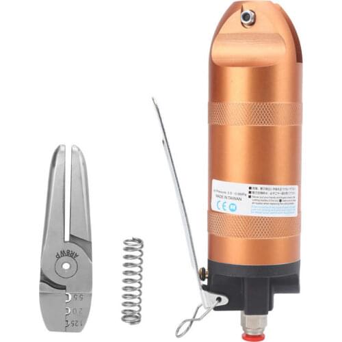 Pneumatic Shear Pneumatic Crimping Plier KP‑774 Alloy Steel 3-Port Air Nipper for Cutting Copper Iron Wire Air Nipper