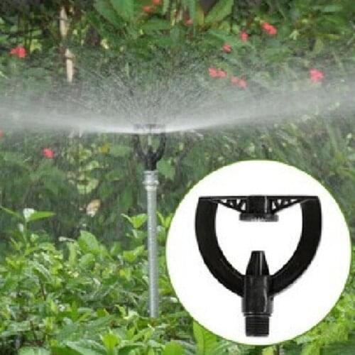 1/2 DN15 Plastic Watering Sprinkler Impact Sprinkler Nozzle Yard Watering Tools For Garden Lawn Irrigation Pressure 200-300kpa