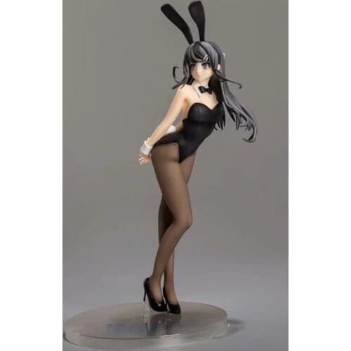 Japan Anime Rascal Does Not Dream of Bunny Girl Senpai Bunny ANIPLEX Sexy Girls PVC Action Figures Toys