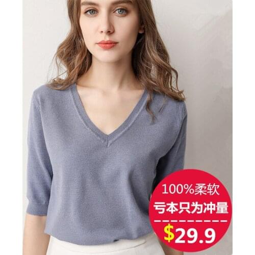Women pullover sweater grey V neck woolen turtleneck sweaters plus large size sexy 2019 autumn winter top knitwear free ship