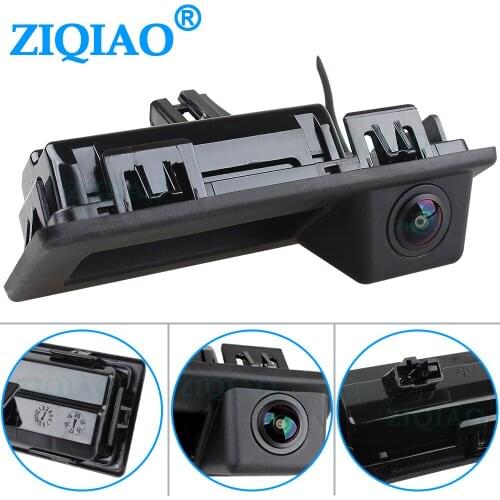 ZIQIAO for Audi A4L 2017-2020/ A3 2018 2019 2020/ VW C-Trek 2017/ Jetta Sagitar 2018 Original Trunk Handle Camera HS302