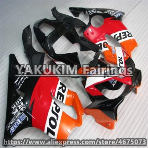 ABS Injection Fairings Kit For Honda CBR 600f F4i 2001 2002 2003 Motocycle Fairings Badywork fairings CBR 600 CBR 600f f4i