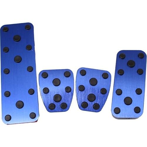 Car Foot Pedal Pads Covers 2006-2018 for Subaru Forester XV Impreza Accessories Aluminum Alloy Accelerator Brake Rest Pedal