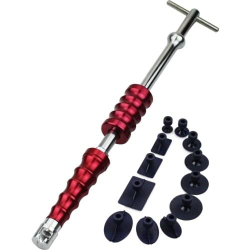 Free Shipping 12 tabs Dent Puller Hand Tool Set Slide Hammer Auto Body Repair Shop