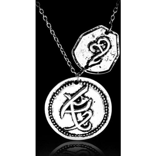 The Mortal Instruments City of Bones Pendant Necklace Antique Link Chain Women Men Necklace Jewelry Gifts