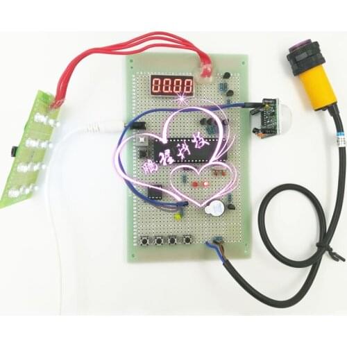 Design of multifunctional intelligent desk lamp based on 51 single chip microcomputer