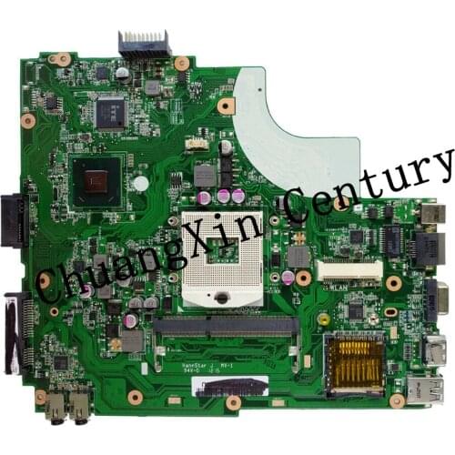 For Laptop Motherboard For Asus X44H X84H K84L K43L Main Board Rev:3.1 DDR3 HM65 100% fully tested