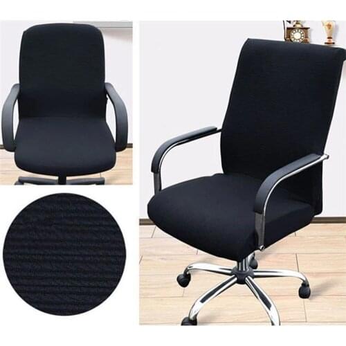 Stripe Elastic Office Computer Chair Cover Side Arm Chair Cover Recouvre Chaise Stretch Rotating Lift Chair Cover Without Chair