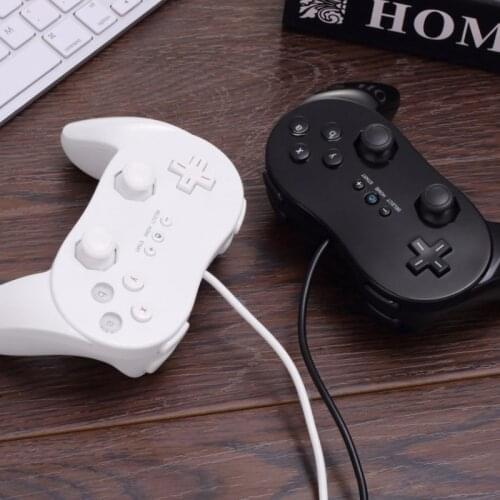Gamepads New Classic Wired Game Controller Gaming Remote Pro Gamepad Shock Joypad Joystick For Nintendo Wii Second-generation