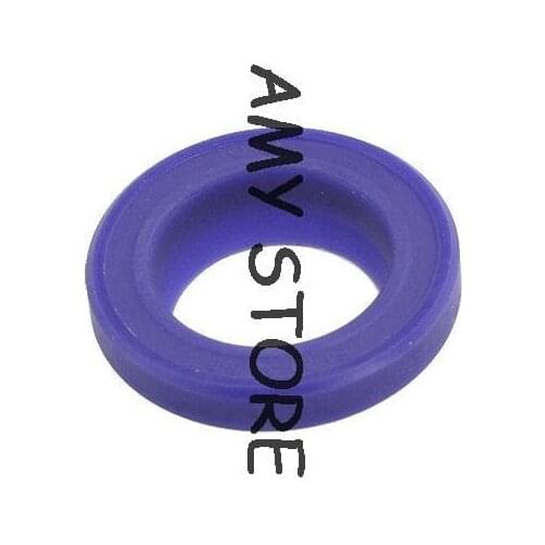 Hydraulic Machine 20mm x 32mm x 5mm x 9mm PU Dust Proof Seal Shaft Blue