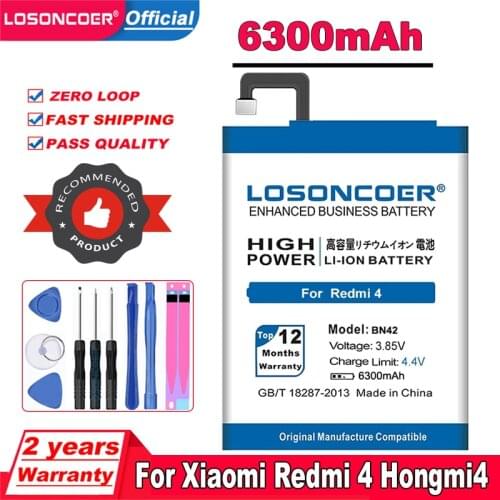 LOSONCOER Xiaomi Mi 4 Phone Batteries