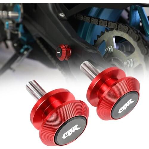 Motorcycle 8MM Swingarm Spools Stand Screws Slider For Honda CBR 125 150 250 300 400 500 600 650 900 929 954 1000 1100 R F RR XX