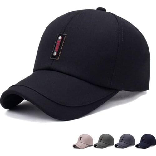 Hat Mens Spring And Summer New Shade Sunscreen Mesh Baseball Cap Middle-aged And Elderly Outdoor Sports Breathable Cap