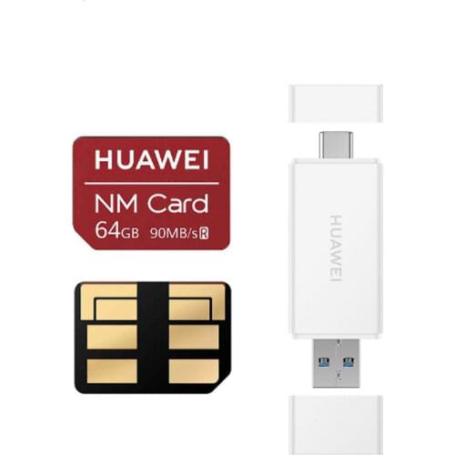 90MB/s NM Card Nano 64GB Apply to Huawei P30 Pro Mate20 Pro Mate20 X With USB3.1 Gen 1