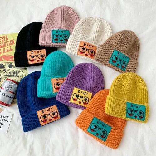 2021 New Hat Female Unisex Cotton Blends Solid Warm Soft HIP HOP Knitted Hats Winter Caps Womens Skullies Beanies For Girl