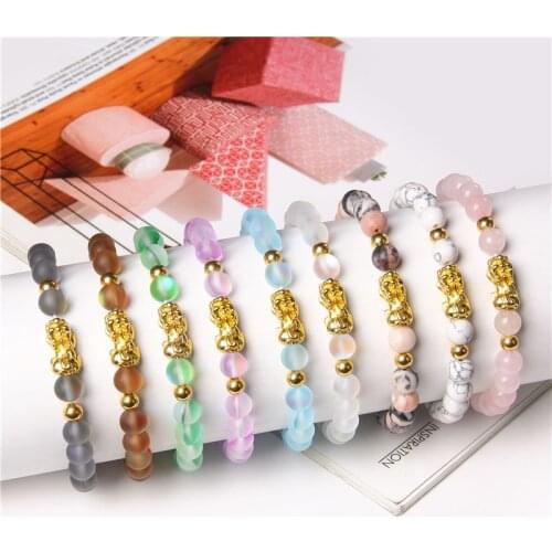 NEW Pixiu Bracelet Chinese Good Lucky Charm Feng Shui Pi Yao Wealth good luck Bracelets Jewelry Lucky Bracelets Drop Shipping