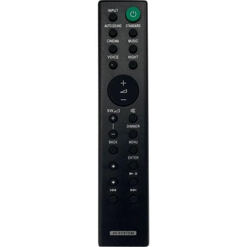 New RMT-AH412U Replacement Remote Control For Sony Soundbar System