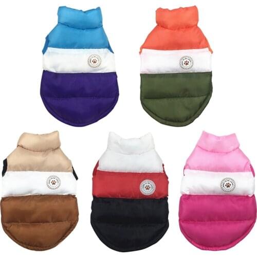 Pet Dog Clothes Dog Chihuahua Pug Warm fluffy Down Cotton Parkas Winter Pet Puppy Coat Thickening Jacket Clothing Ropa Perro
